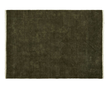 Firth Jutetæppe i farven Dark Olive