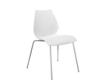 Maui-stol-2870-zinc-white-krom-1-Kartell