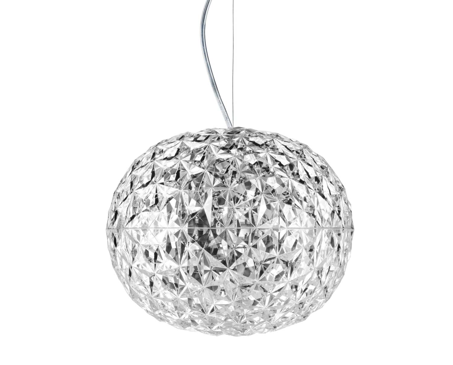 Planet-taklampa-crystal-1-kartell