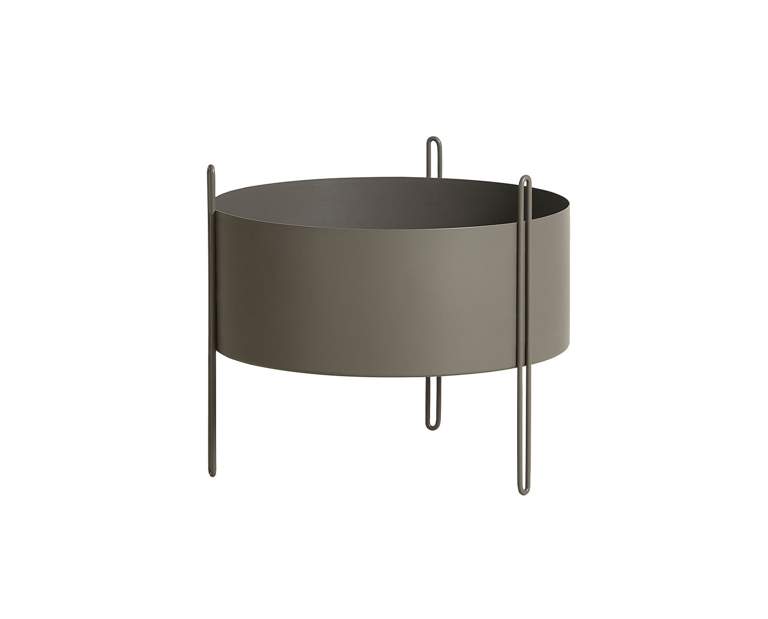 Pidestall-Kruka-Taupe-Medium