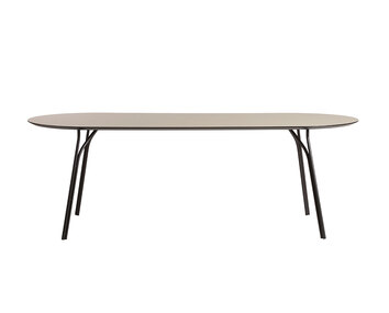 Tree-Matbord-220-Beige-Svart