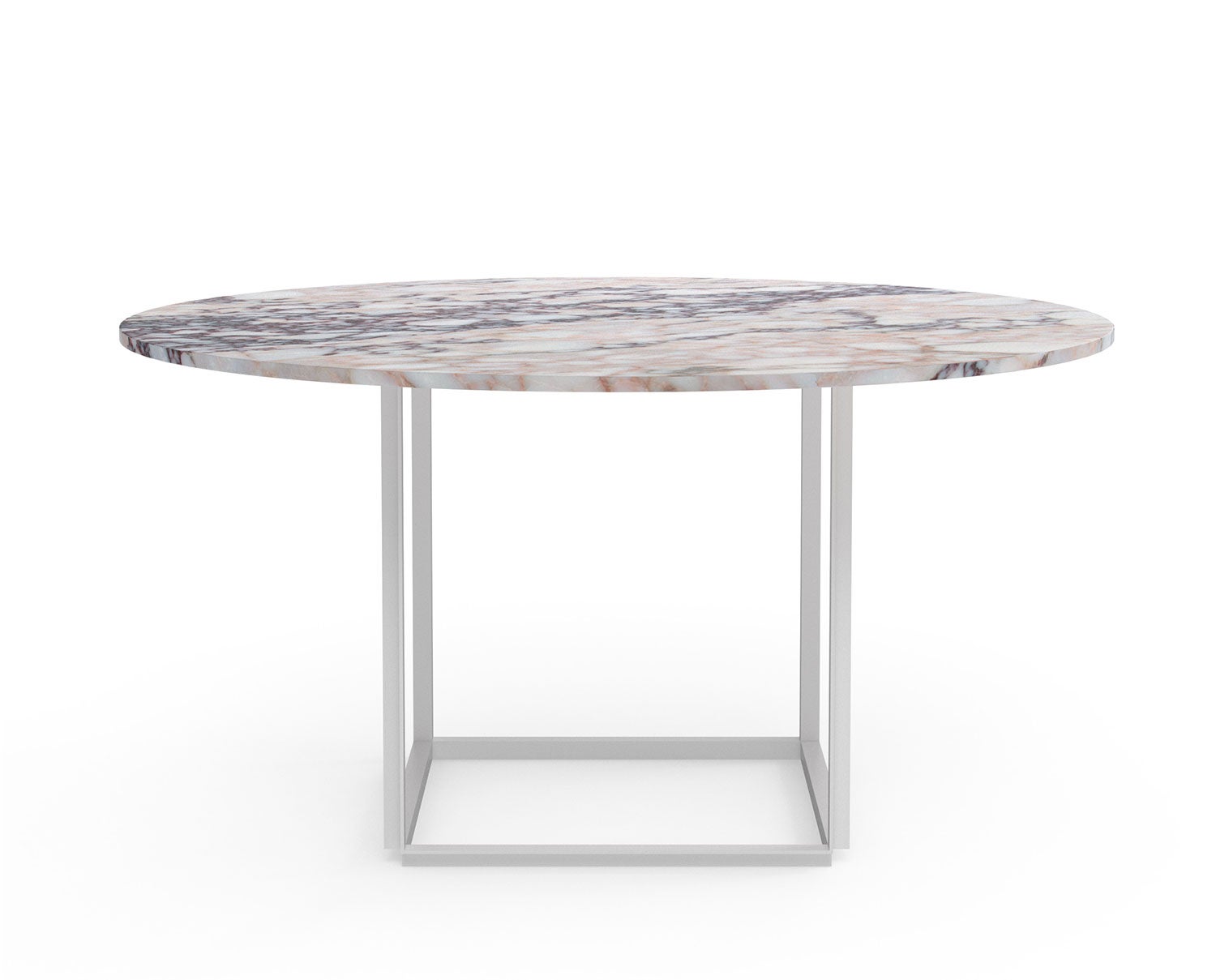 Ø145-White-Viola-Front