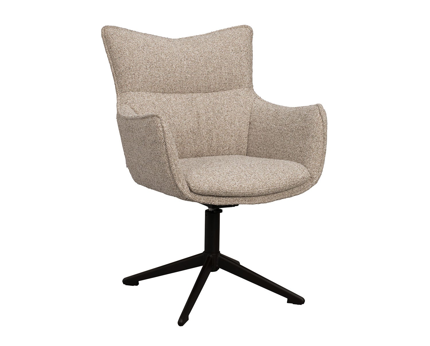 Rowico-Fresno-Arm-Chair-Light-Beige-Black