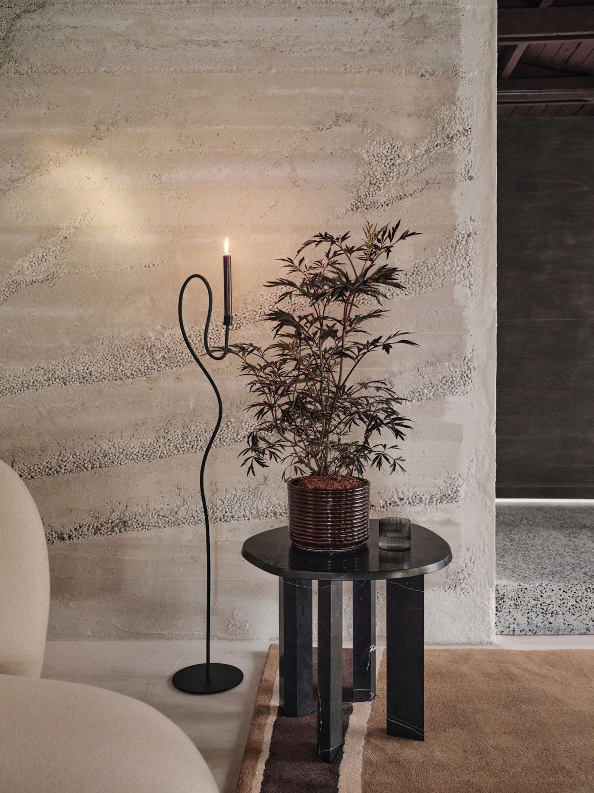 Ferm-Living-Taula-Side-Table-Black-Lifestyle