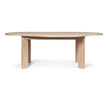 Ferm-Living-Tarn-Dining-Table-220-White-Oiled-Beech