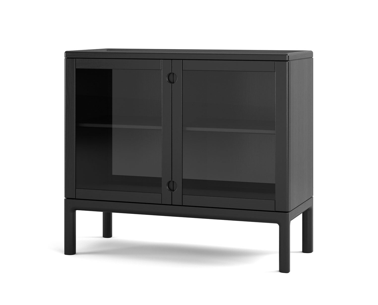 Stolab-Prio-Cabinet-H80-Glass-Black-52-Birch