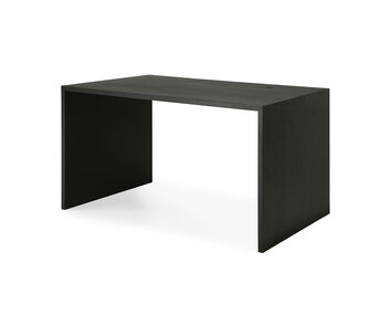 U-Skrivbord-140-Svartlackad-Ek_1