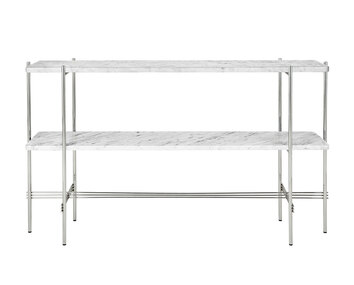 TS-console-steel-carrara-marble-2rack