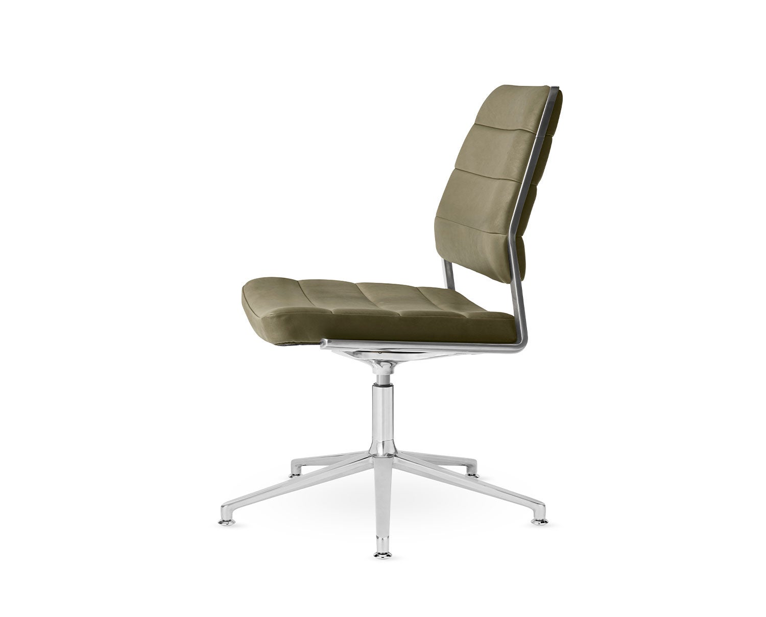 Vipp-454-Plus-Swivel-Chair-Bosco-Greenl-Leather-Gliders-1