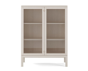 Stolab-Prio-Cabinet-H120-Glass-White-Oil-Birch