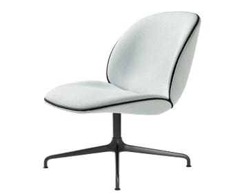 Beetle_LoungeChair_4-StarSwivel_Black_Kvadrat_Vidar-3-0913_Piping_Leather-Black_F3Q