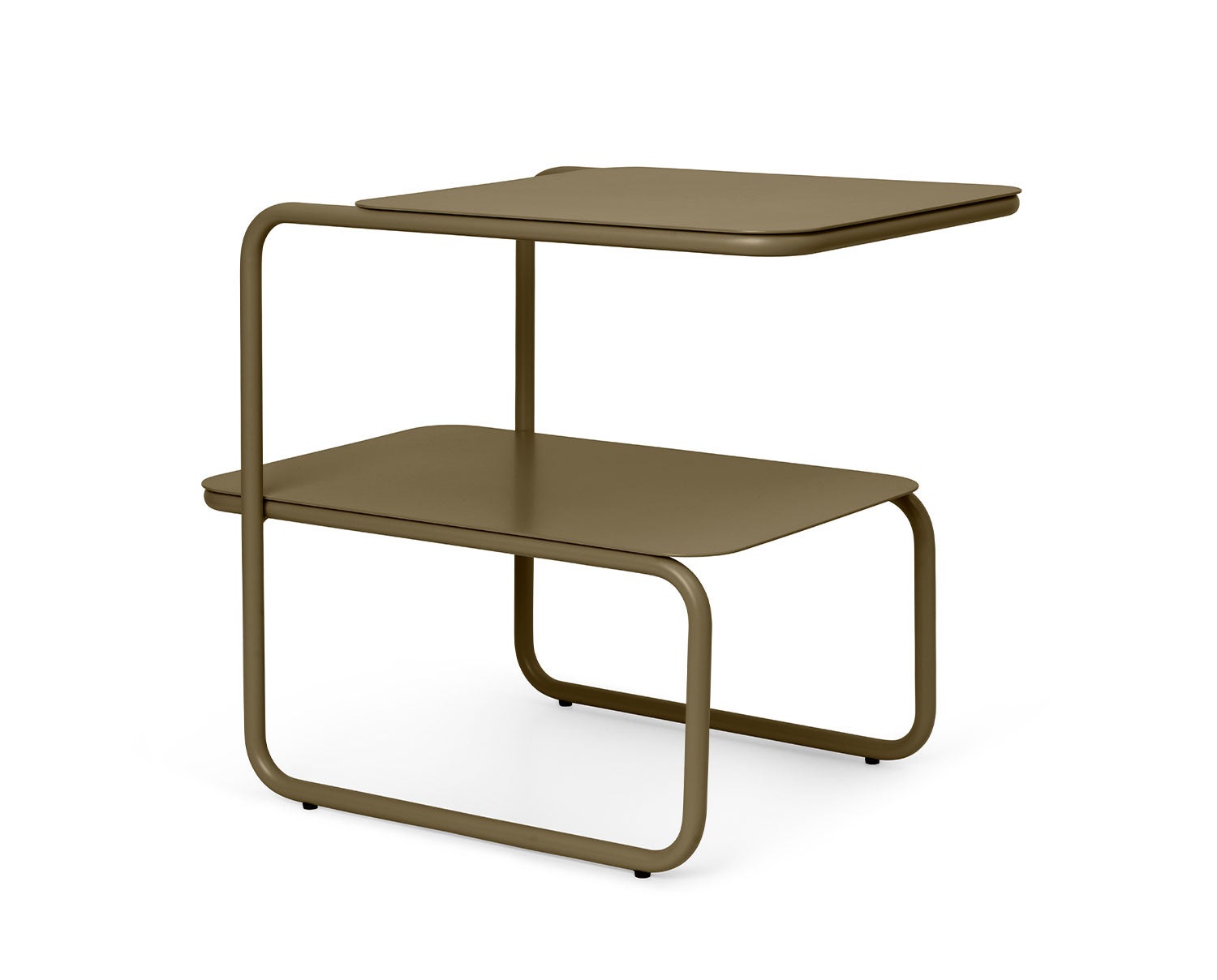 Ferm-Living-Level-Side-Table-Olive